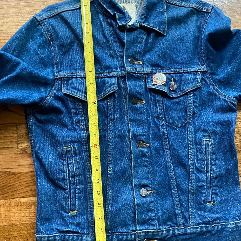 Vintage Jean Patchwork Jacket - image 5